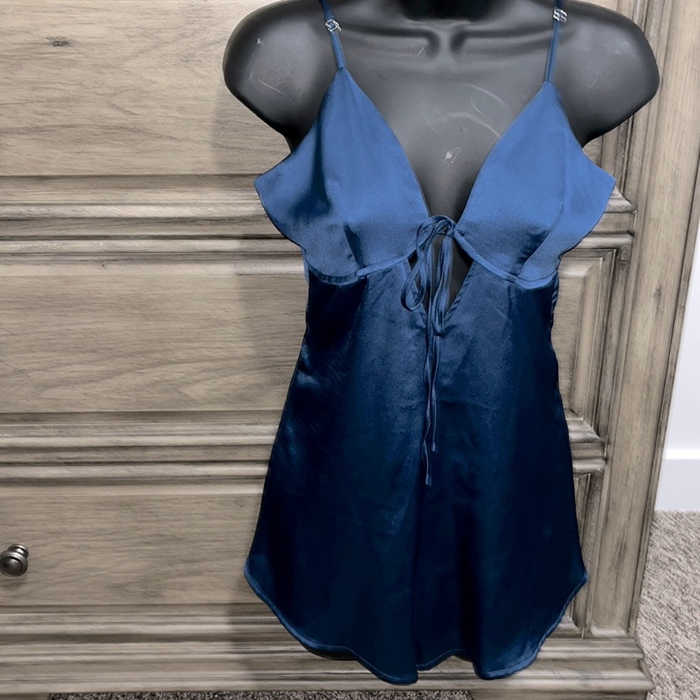 Silk Romper Slip